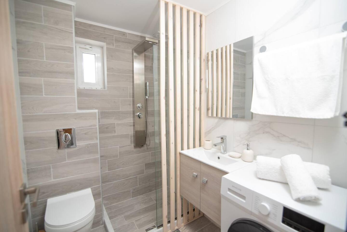 Stella & Eleni Suite With Shared Pool & Open View Kalamaki  Exterior foto
