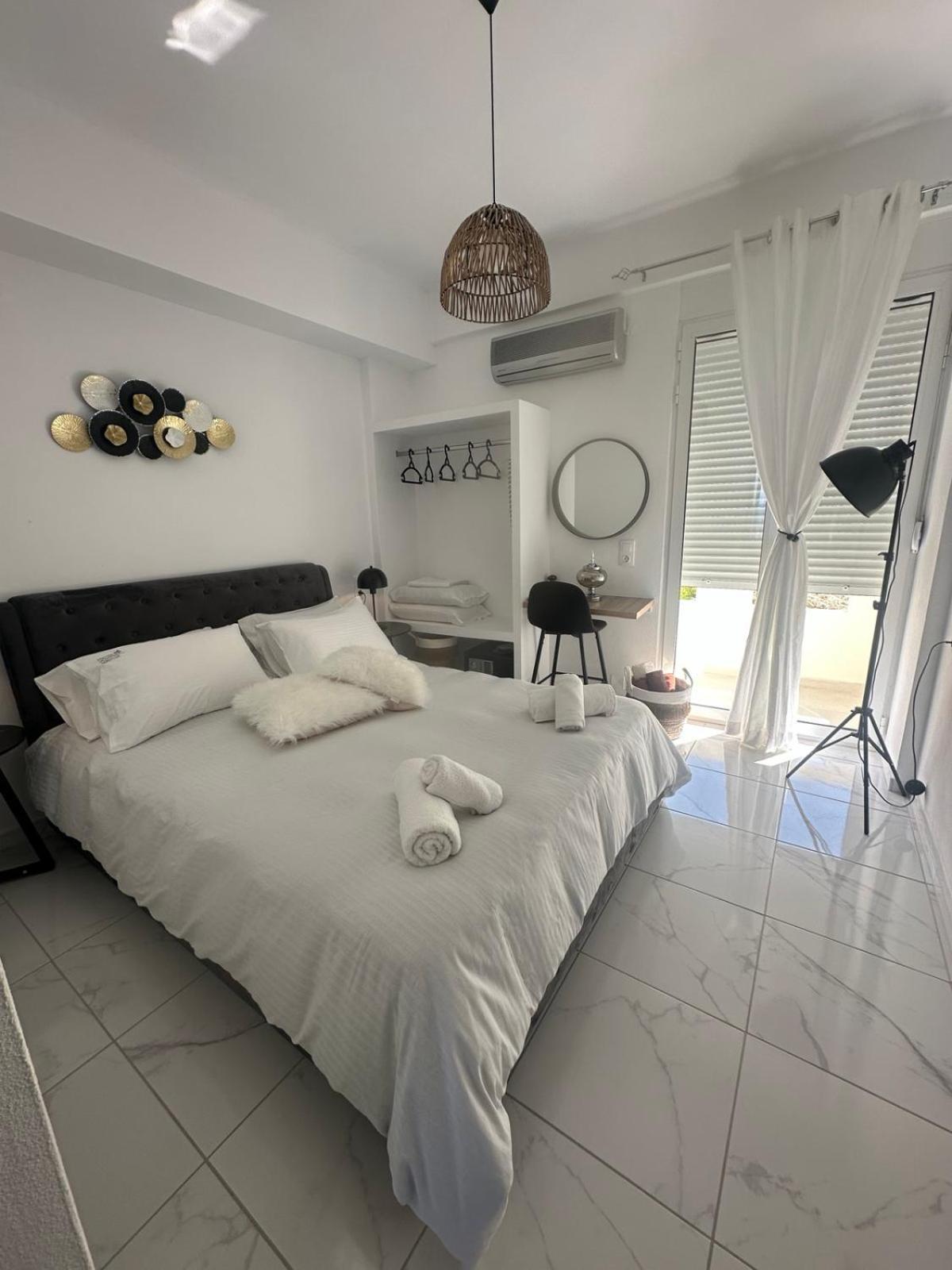 Stella & Eleni Suite With Shared Pool & Open View Kalamaki  Exterior foto