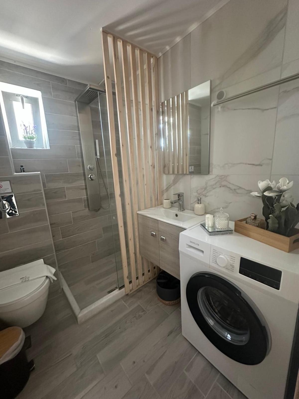 Stella & Eleni Suite With Shared Pool & Open View Kalamaki  Exterior foto